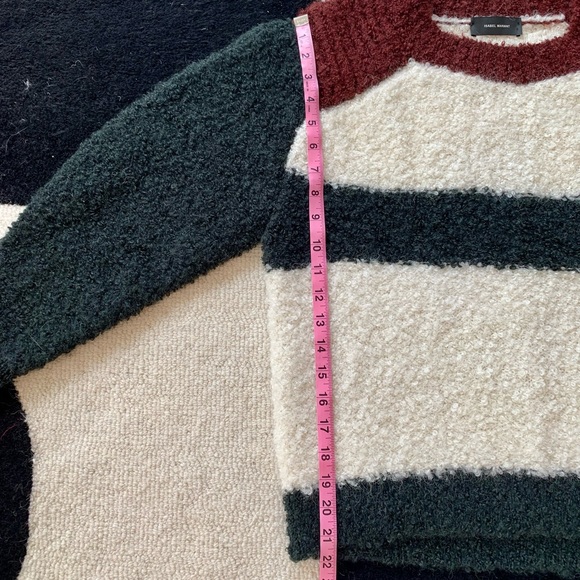 Isabel Marrant Alpaca color-block Sweater Large - Picture 11 of 11